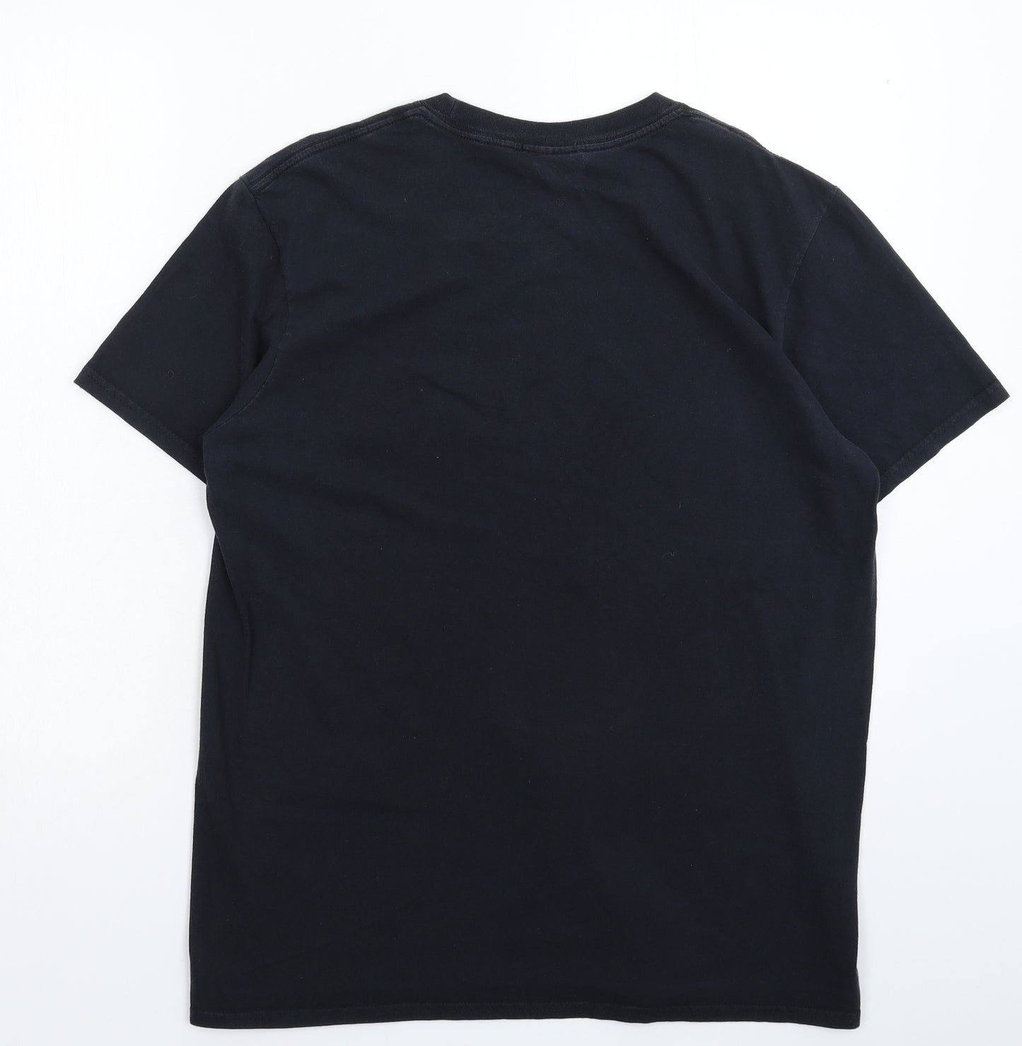 Sesame Street Mens Black    T-Shirt Size L