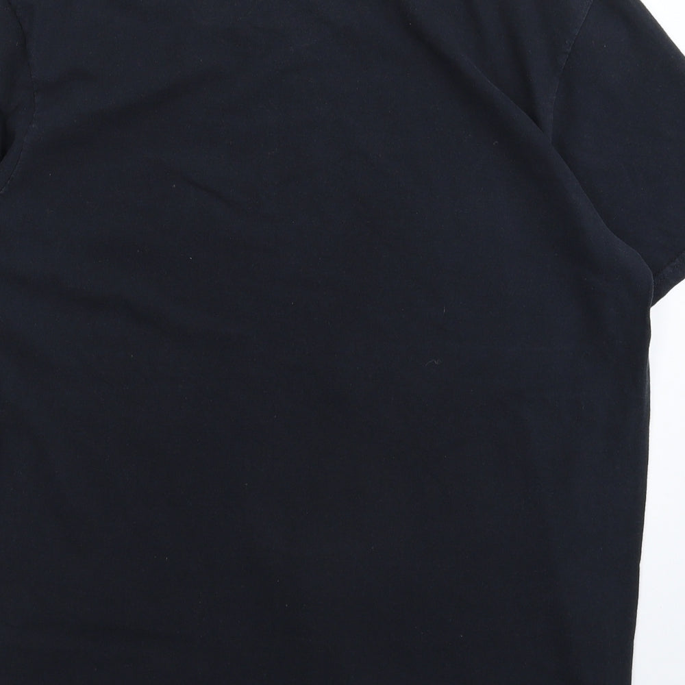 Sesame Street Mens Black    T-Shirt Size L