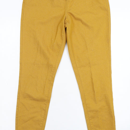 Pep&Co Womens Beige  Denim Jegging Jeans Size 8 L28 in