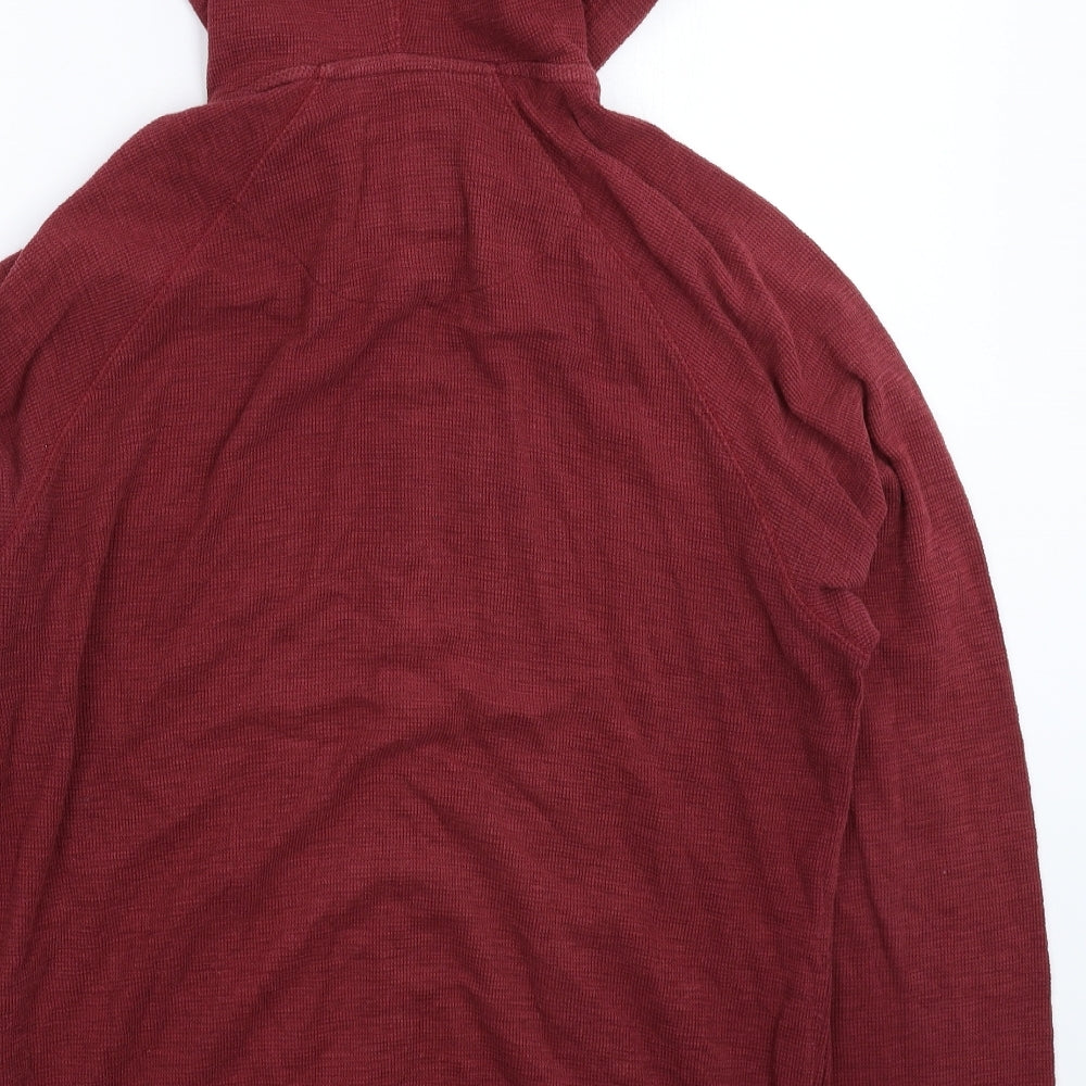 Burton Mens Brown   Full Zip Hoodie Size L