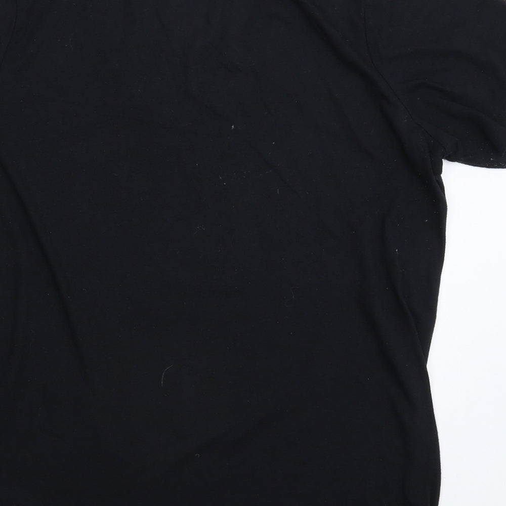 Disney Womens Black   Basic T-Shirt Size M  - Marvel