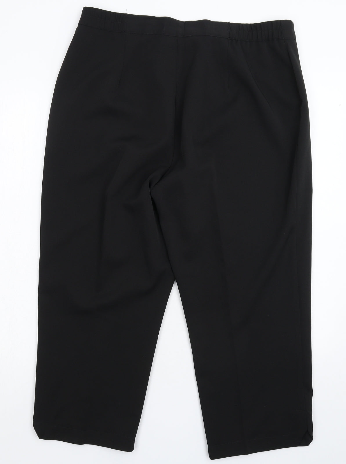Wardrobe Womens Black   Cropped Trousers Size 16 L23 in