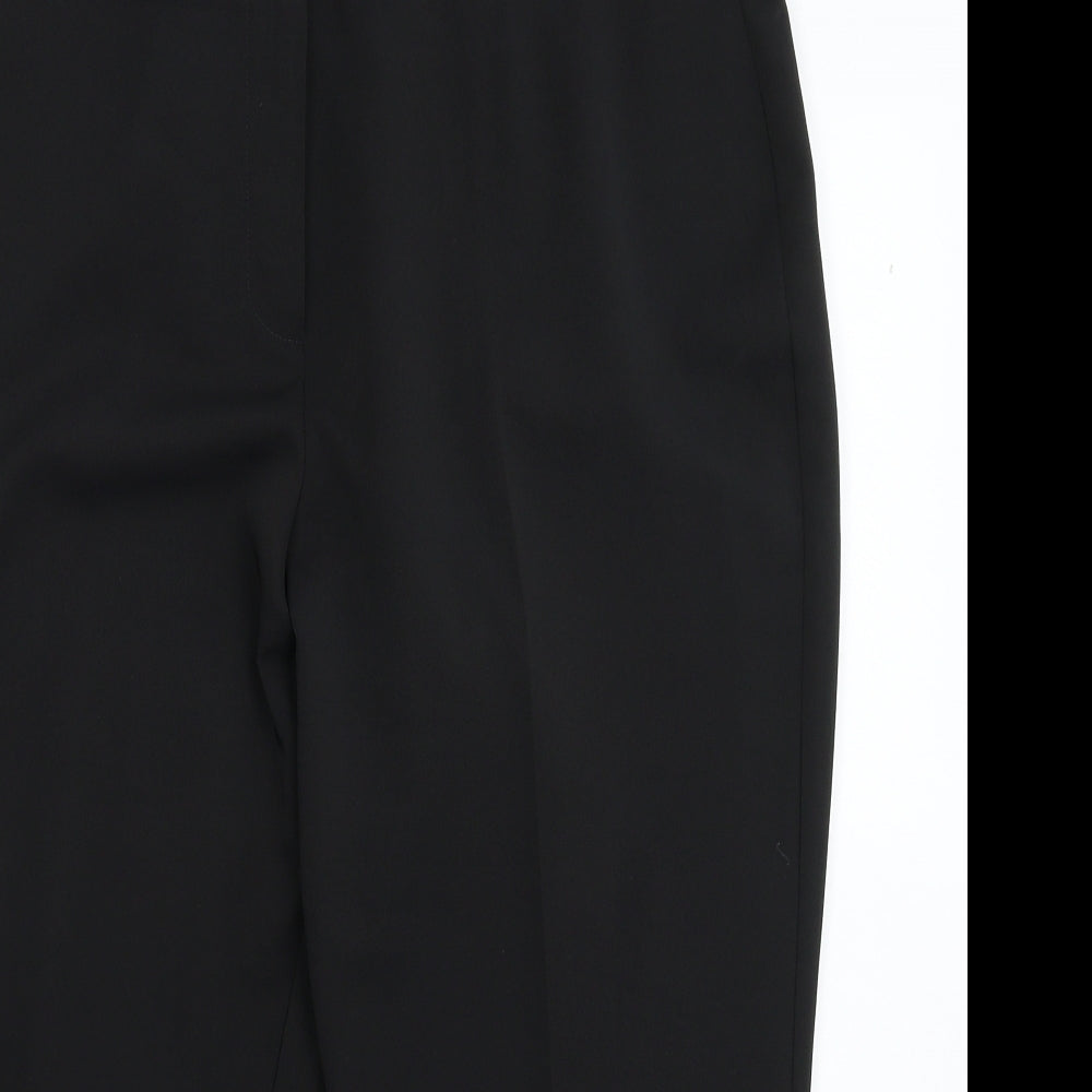 Wardrobe Womens Black   Cropped Trousers Size 16 L23 in