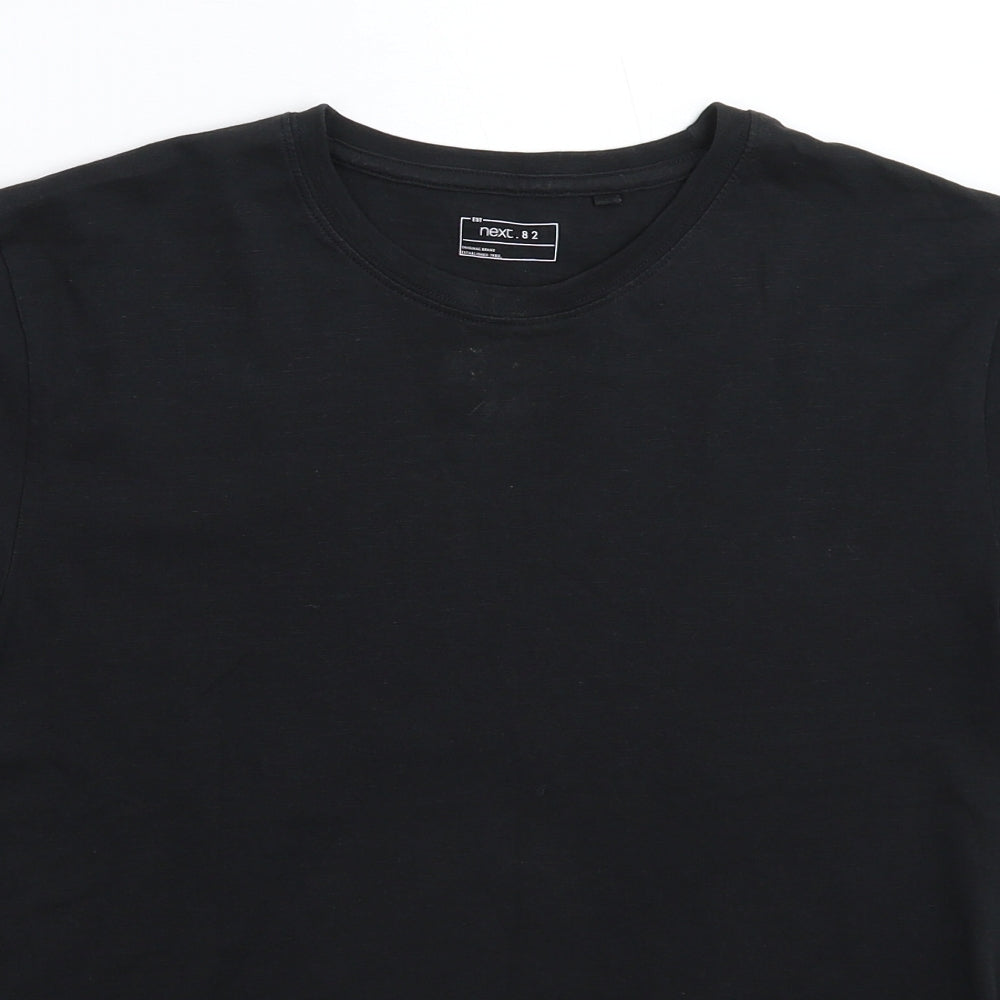 NEXT Boys Black   Basic T-Shirt Size 14 Years
