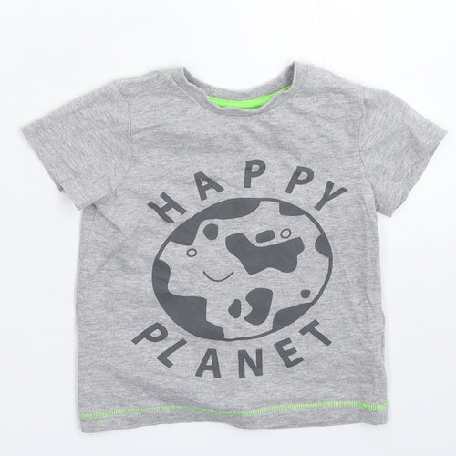 F&F Baby Grey   Basic T-Shirt Size 12-18 Months