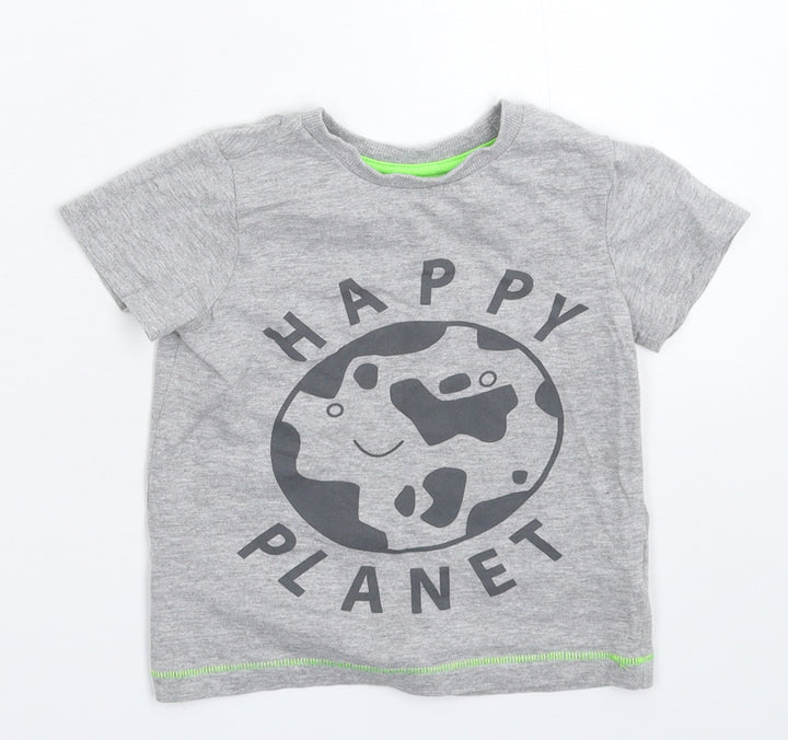 F&F Baby Grey   Basic T-Shirt Size 12-18 Months
