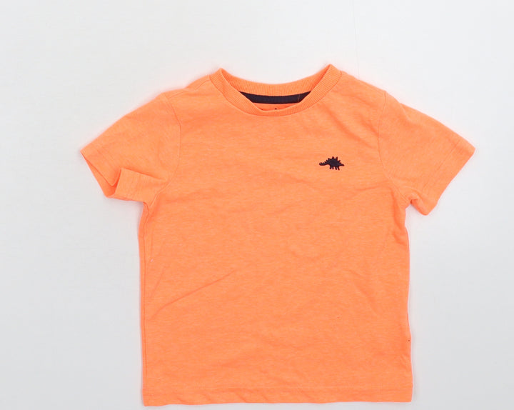 F&F Baby Orange   Basic T-Shirt Size 12-18 Months