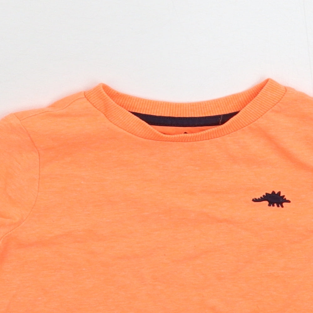 F&F Baby Orange   Basic T-Shirt Size 12-18 Months
