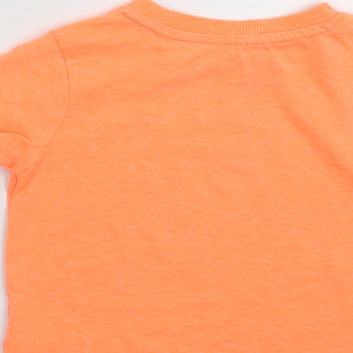 F&F Baby Orange   Basic T-Shirt Size 12-18 Months
