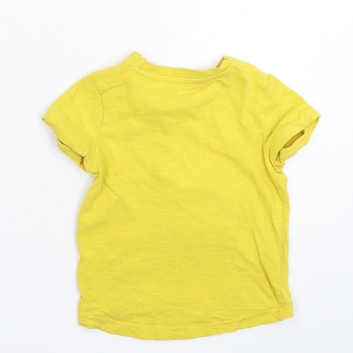 Nutmeg Baby Yellow   Basic T-Shirt Size 12-18 Months