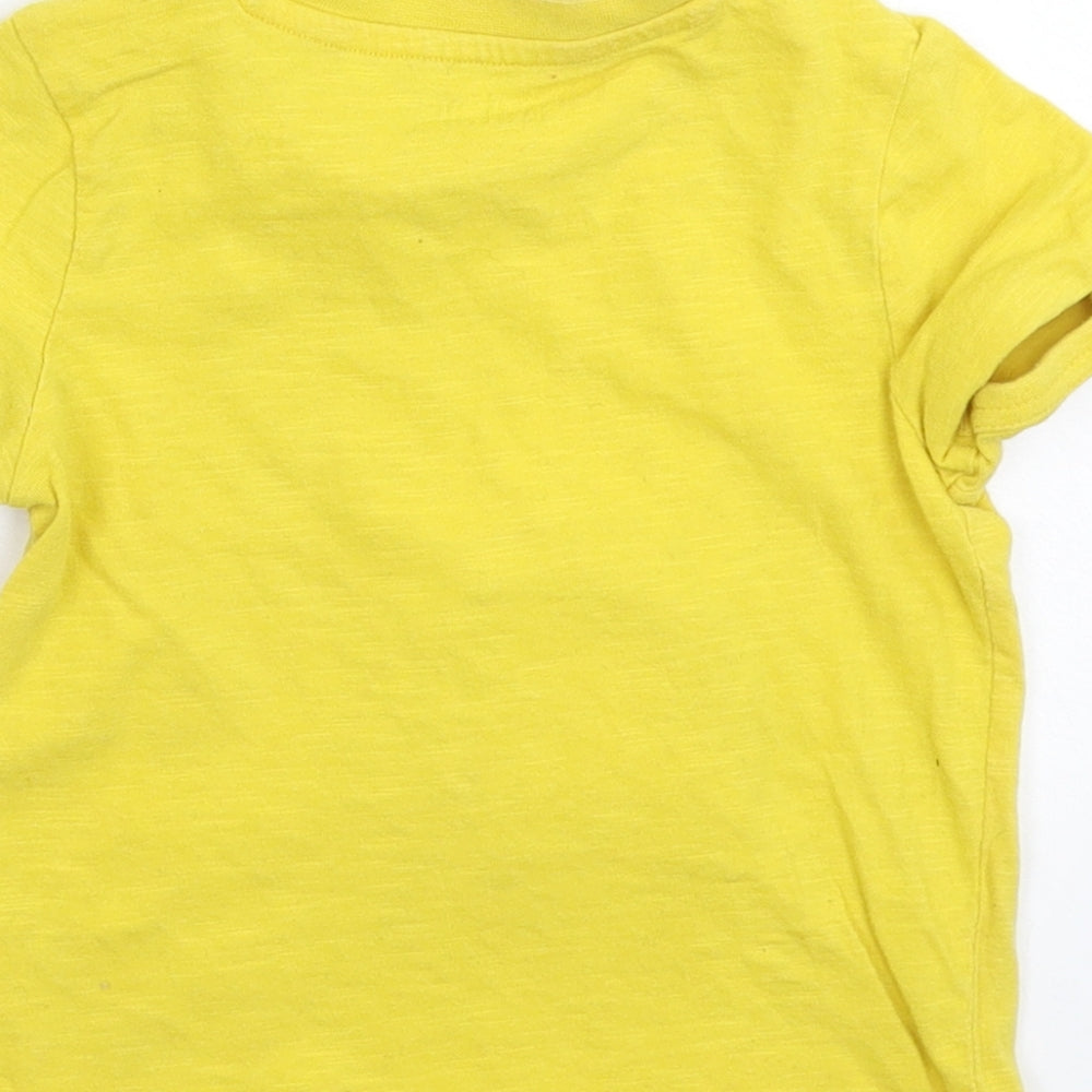 Nutmeg Baby Yellow   Basic T-Shirt Size 12-18 Months