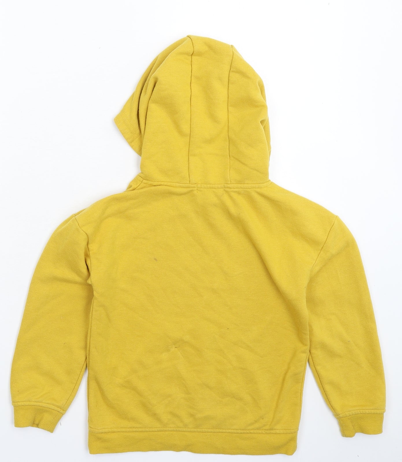 Primark Boys Yellow   Pullover Hoodie Size 7-8 Years