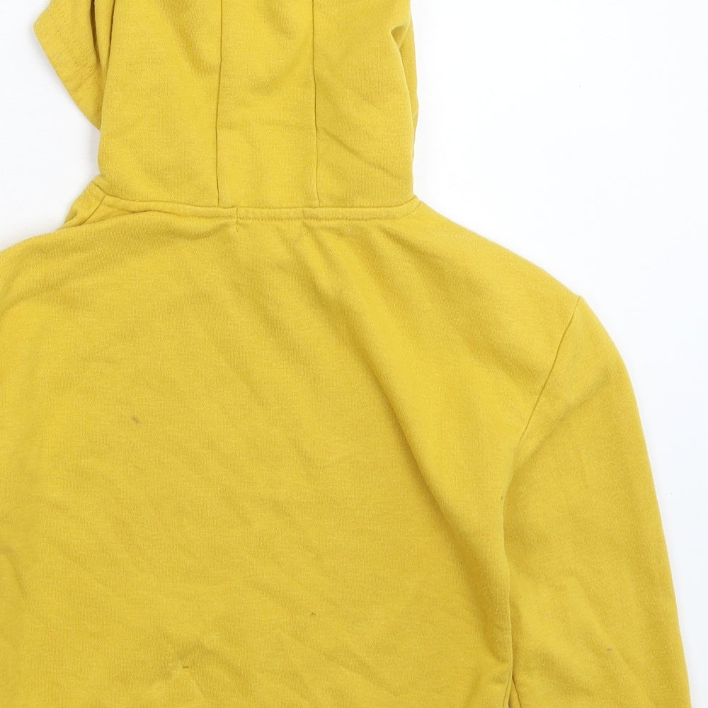 Primark Boys Yellow   Pullover Hoodie Size 7-8 Years