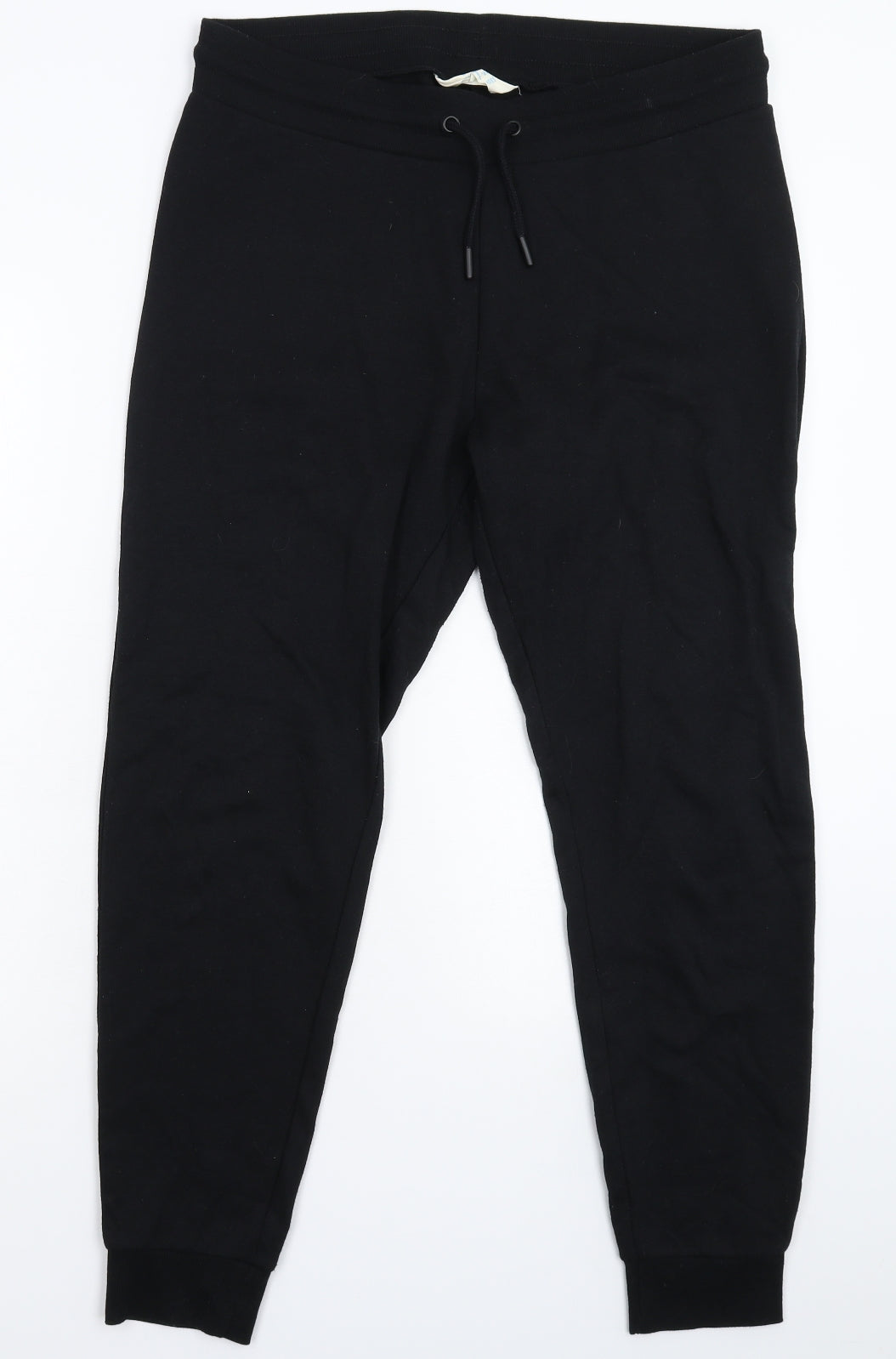 Primark Womens Black   Jogger Trousers Size 14 L27 in