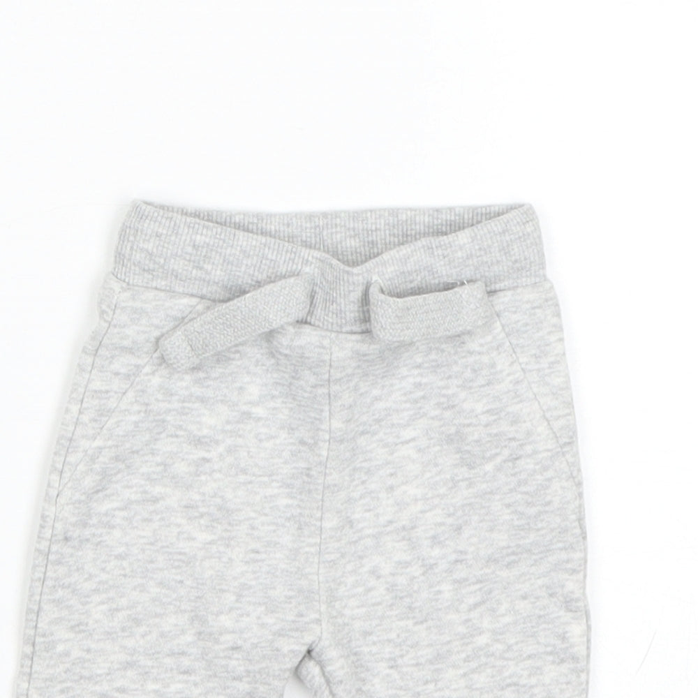 F&F Baby Grey   Jogger Trousers Size 0-3 Months