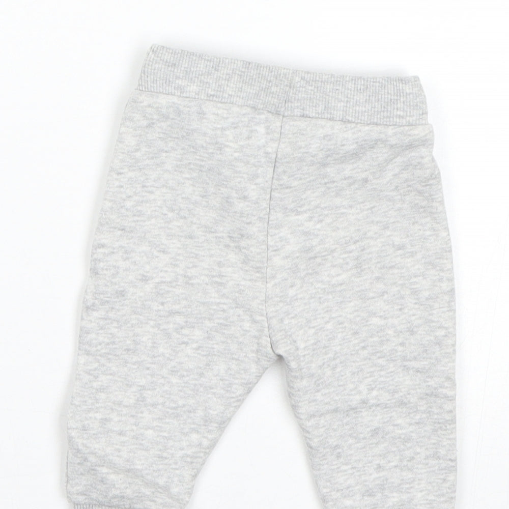 F&F Baby Grey   Jogger Trousers Size 0-3 Months