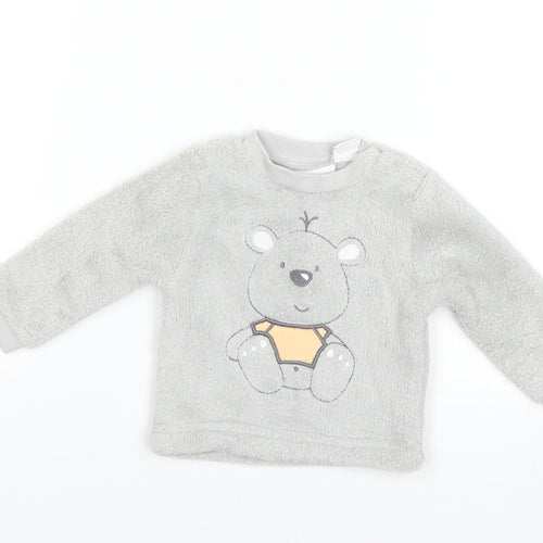 Babies R Us Baby Grey   Cami Pyjama Top Size 0-3 Months  - 0-2 Months