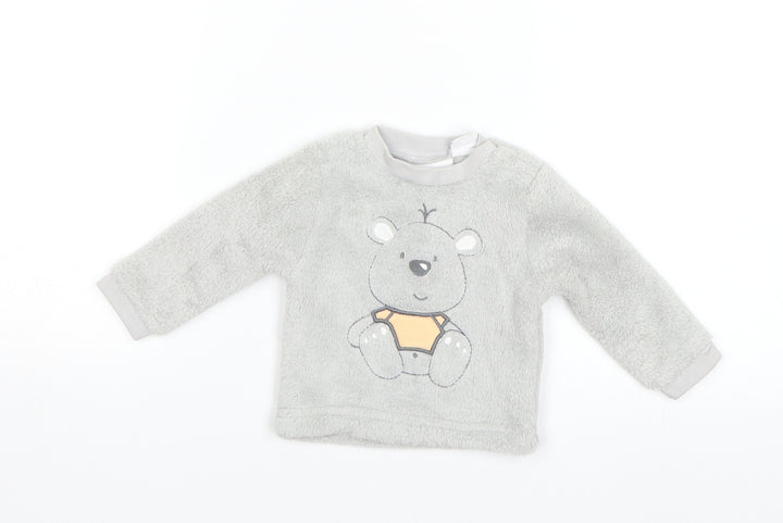 Babies R Us Baby Grey   Cami Pyjama Top Size 0-3 Months  - 0-2 Months