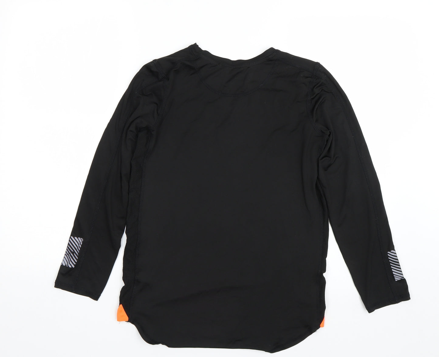 George Boys Black   Basic T-Shirt Size 11-12 Years