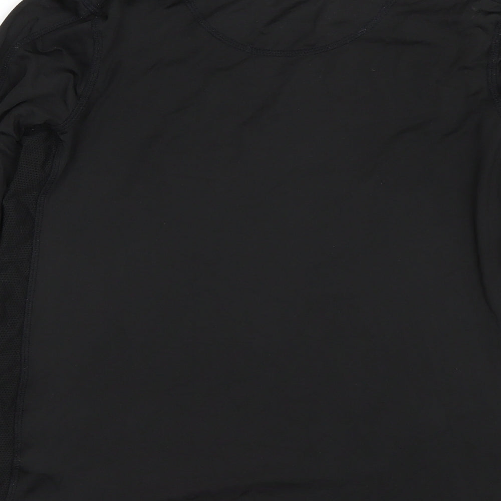 George Boys Black   Basic T-Shirt Size 11-12 Years