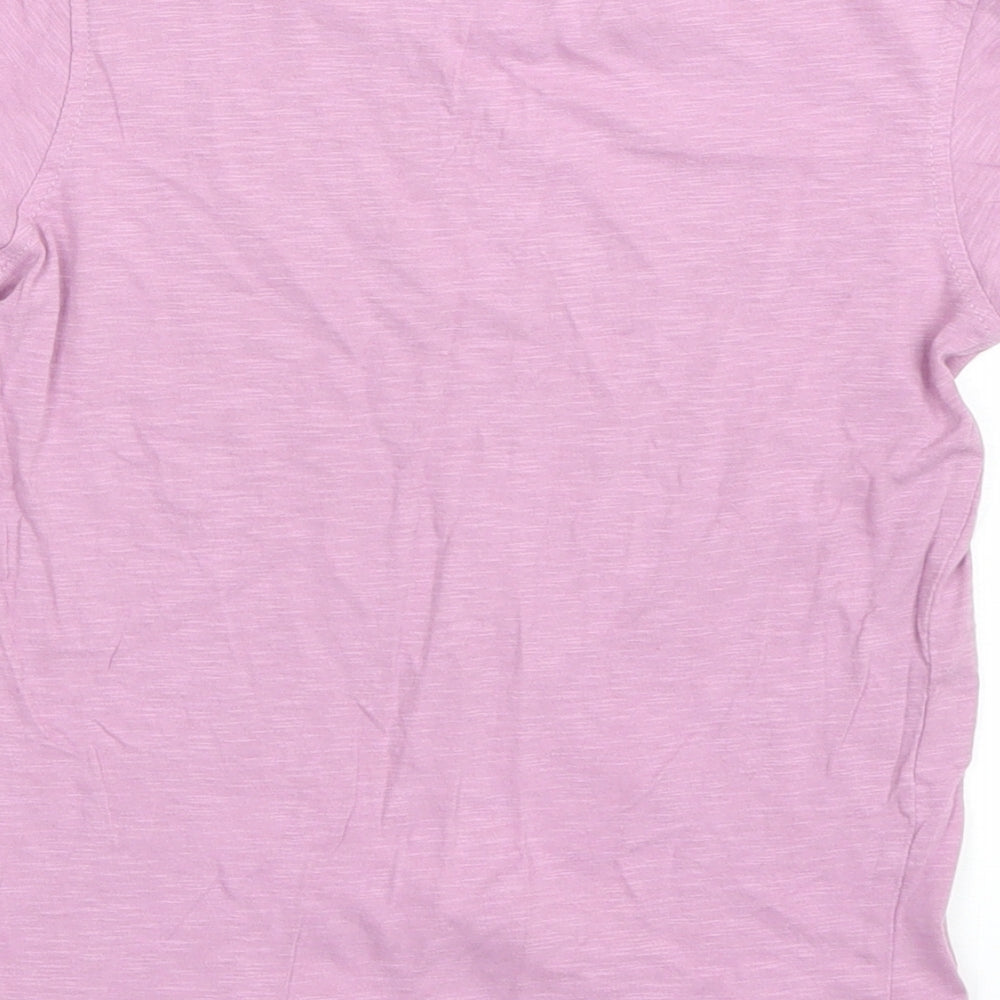 George Boys Purple   Basic T-Shirt Size 6-7 Years