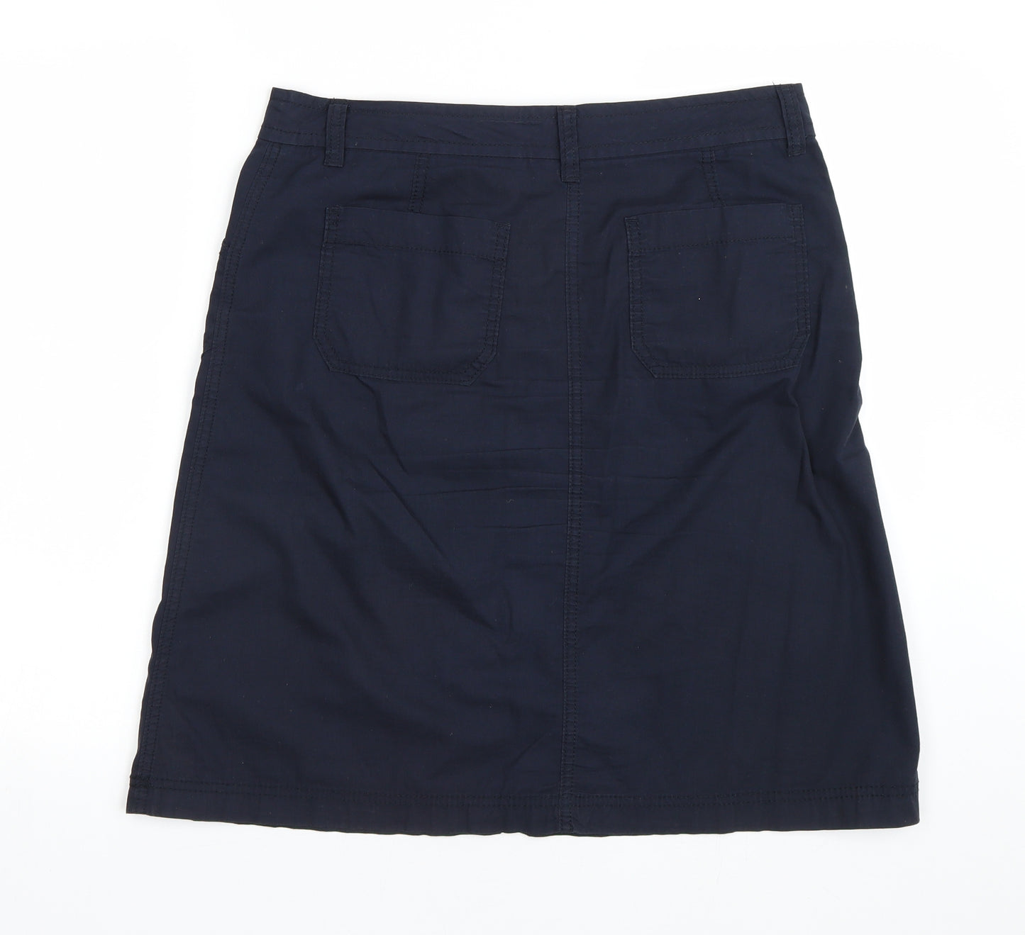 M&S Womens Blue   Cargo Skirt Size 10