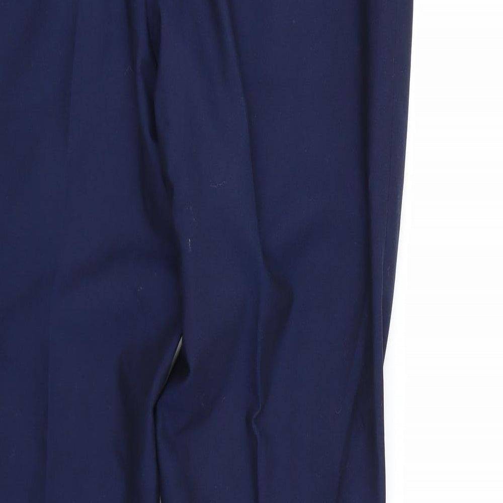 Burton menswear Mens Blue   Dress Pants Trousers Size 34 L29 in