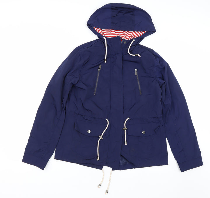 Atmosphere Womens Blue   Rain Coat Coat Size 8