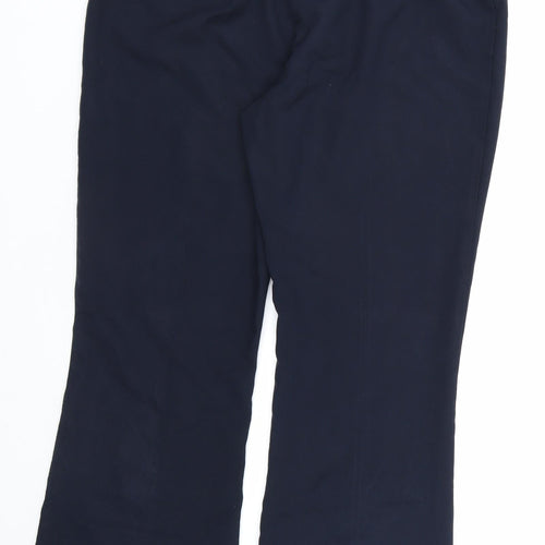 Boohoo Womens Blue   Capri Trousers Size 18 L30 in