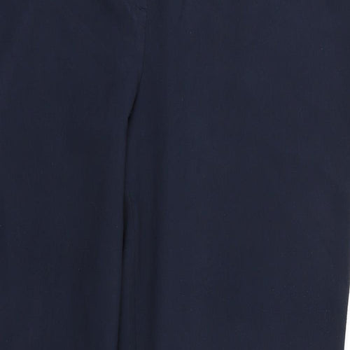 Boohoo Womens Blue   Capri Trousers Size 18 L30 in