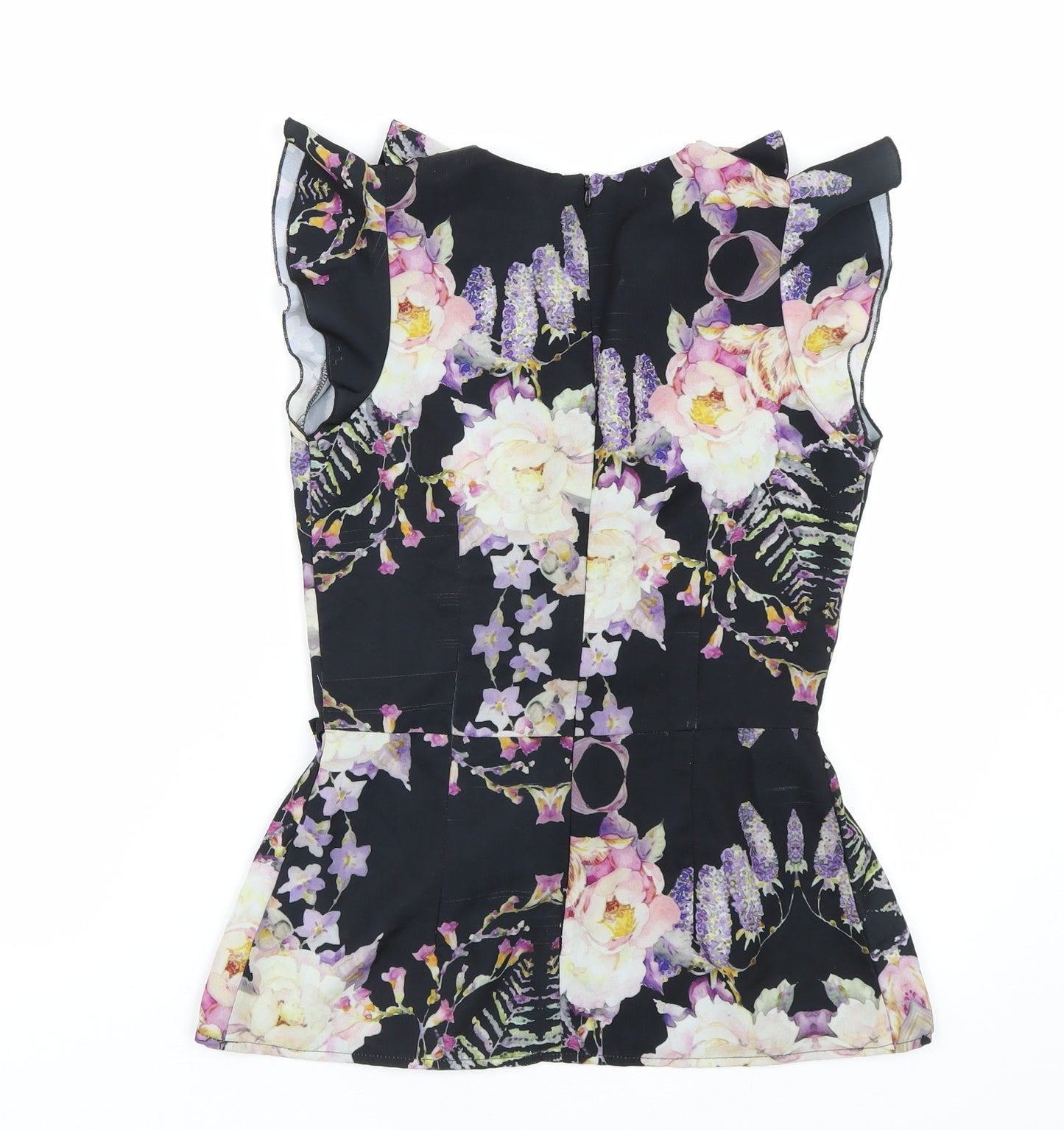A wear Womens Multicoloured Floral  Basic Blouse Size 8