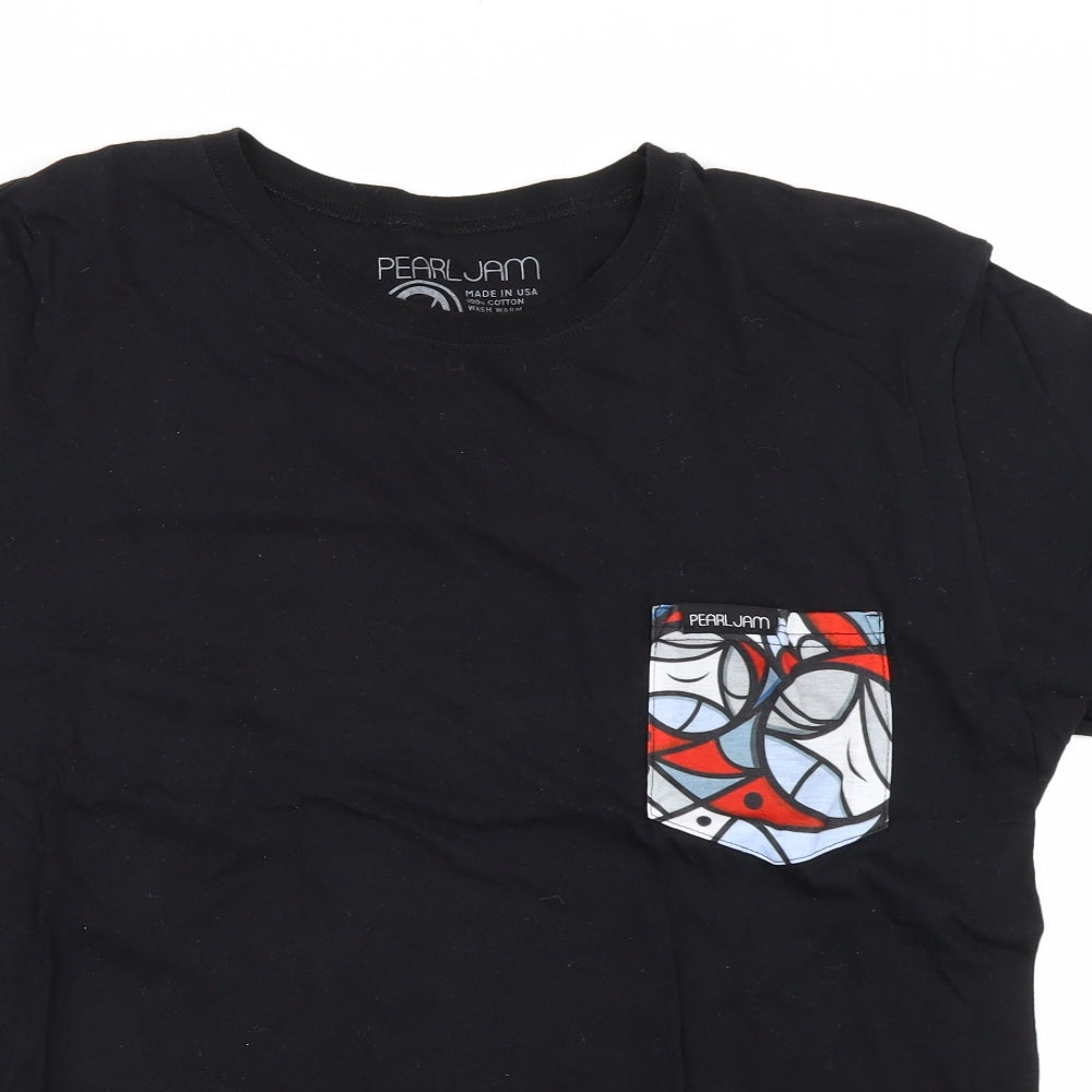 Pearl Jam Mens Black    T-Shirt Size XL