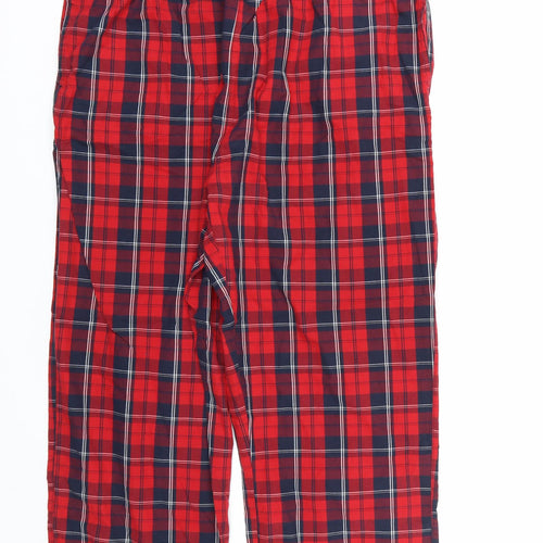 Primark Mens Red Plaid   Pyjama Pants Size XL