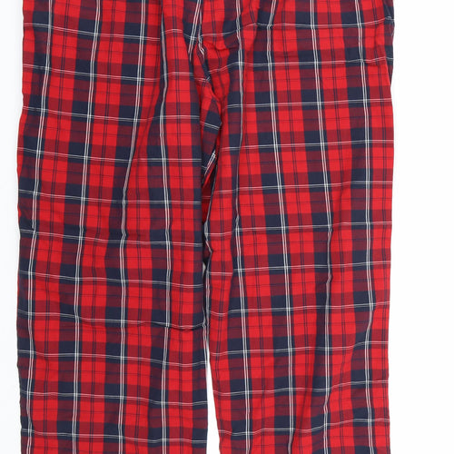 Primark Mens Red Plaid   Pyjama Pants Size XL