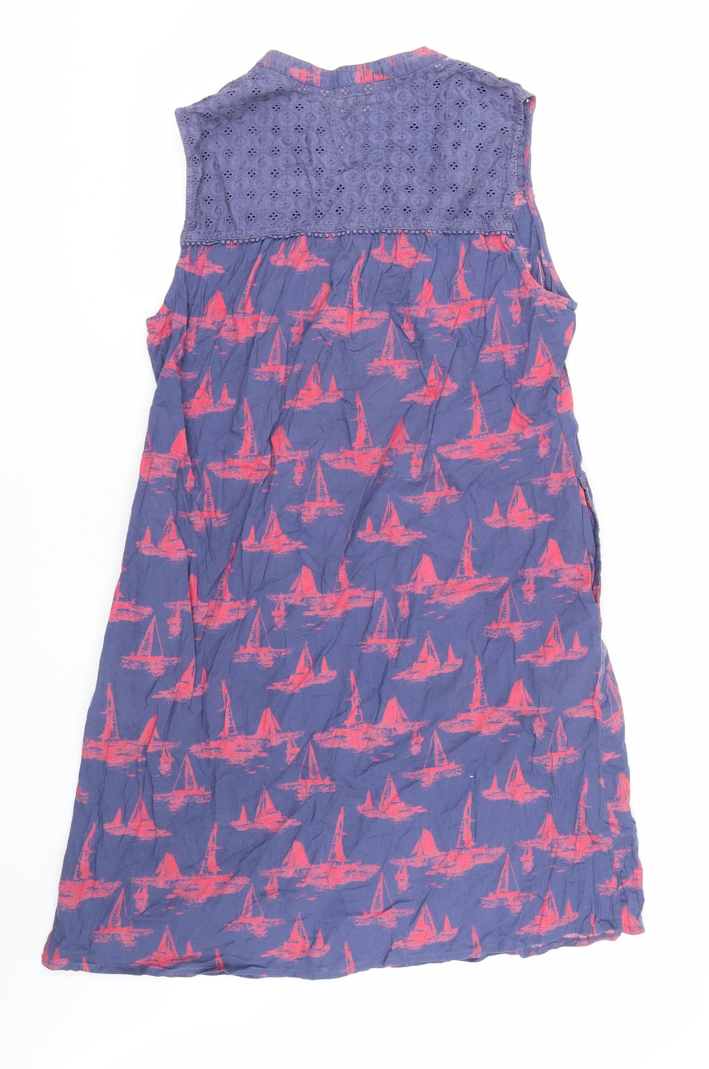 Debenhams Womens Orange   Tank Dress  Size 16