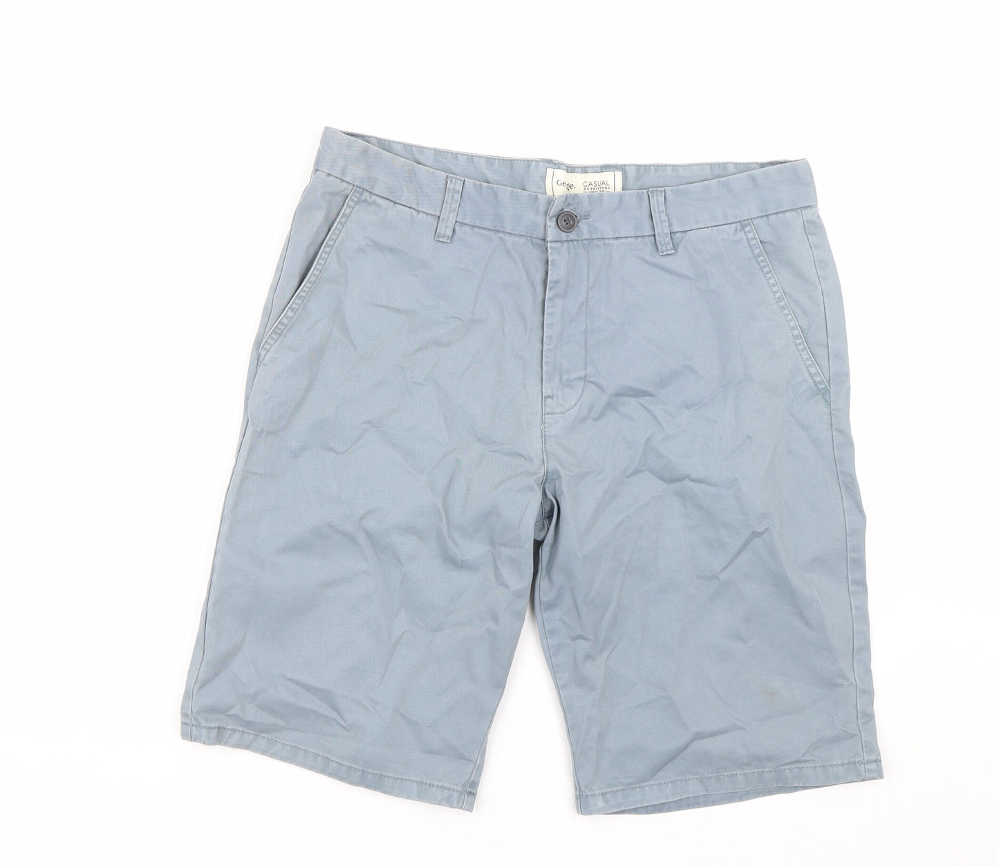 George Womens Blue   Chino Shorts Size 34