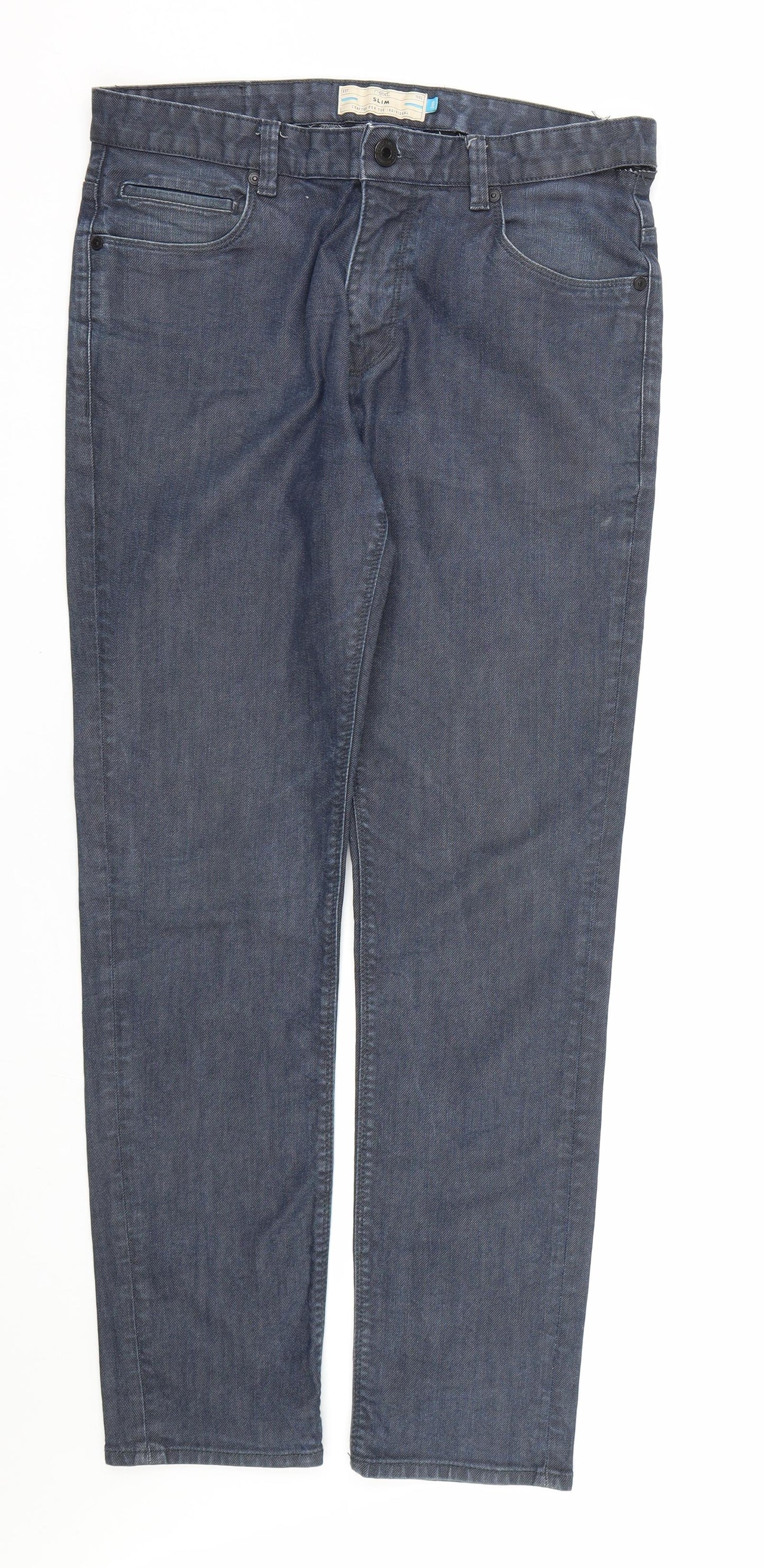 NEXT Mens Blue   Straight Jeans Size 34 L30 in