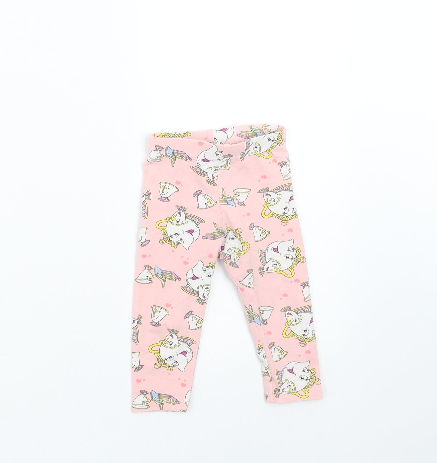 Disney Baby Baby Pink    Trousers Size 6-9 Months  - Beauty and the Beast