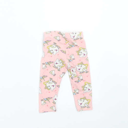 Disney Baby Baby Pink    Trousers Size 6-9 Months  - Beauty and the Beast