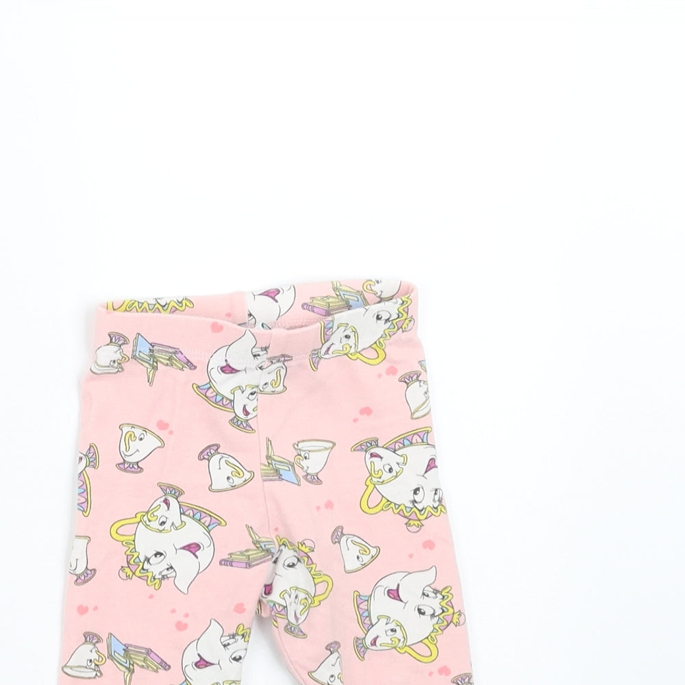 Disney Baby Baby Pink    Trousers Size 6-9 Months  - Beauty and the Beast