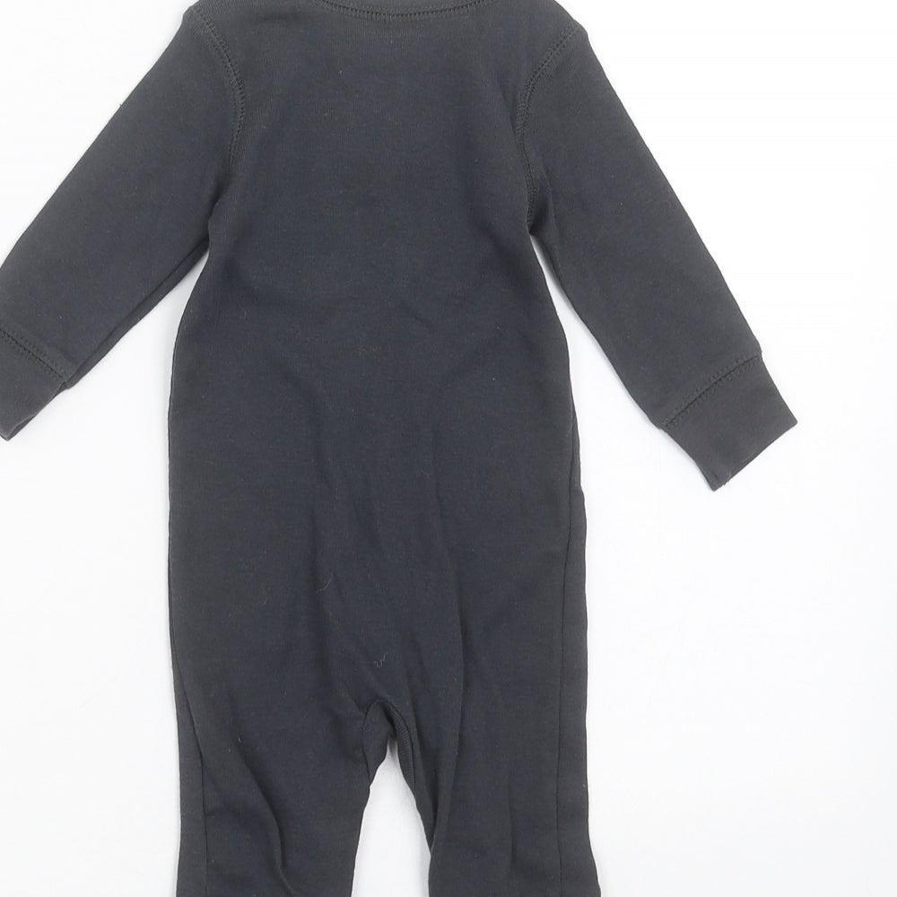 Preworn Boys Grey   Babygrow One-Piece Size 3-6 Months  - handsome little fella