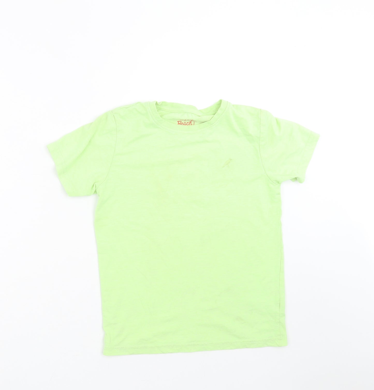 TU Boys Green   Basic T-Shirt Size 9 Years