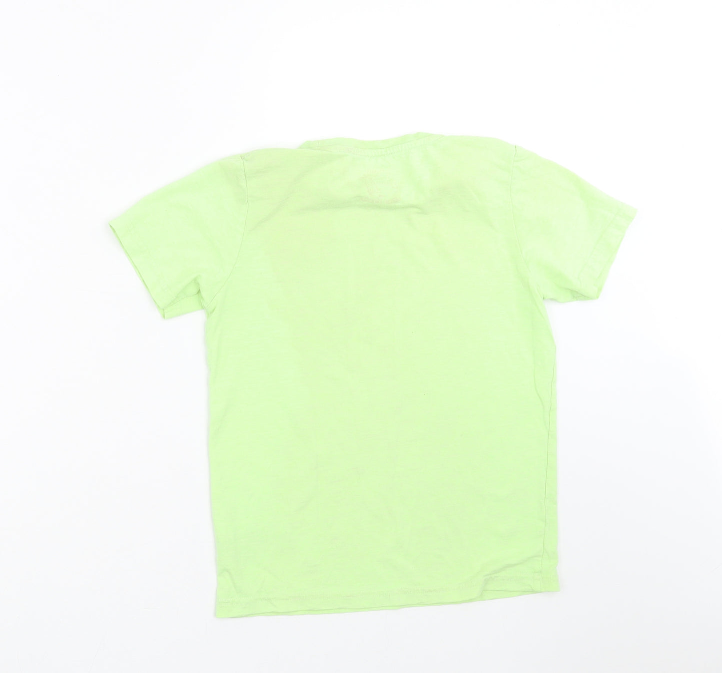 TU Boys Green   Basic T-Shirt Size 9 Years