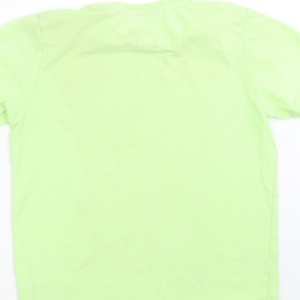 TU Boys Green   Basic T-Shirt Size 9 Years