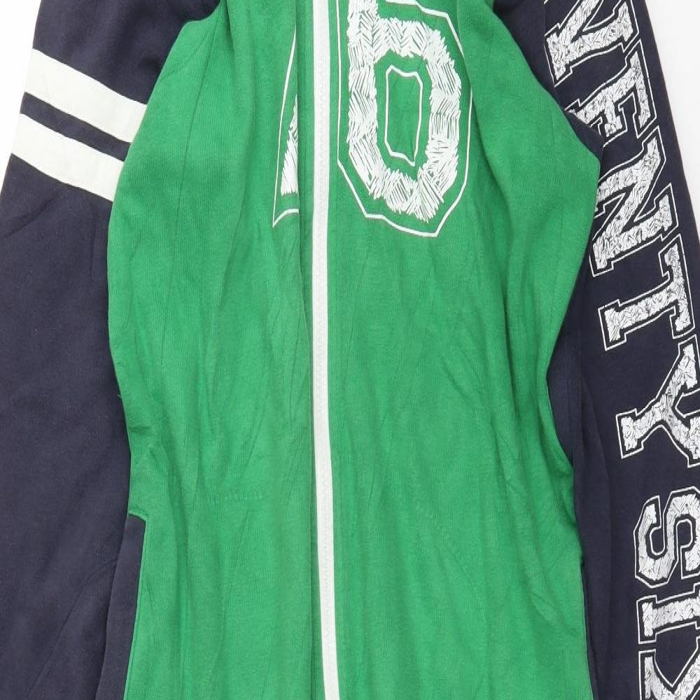 George Boys Green Solid   One Piece Size 13-14 Years  - onesie