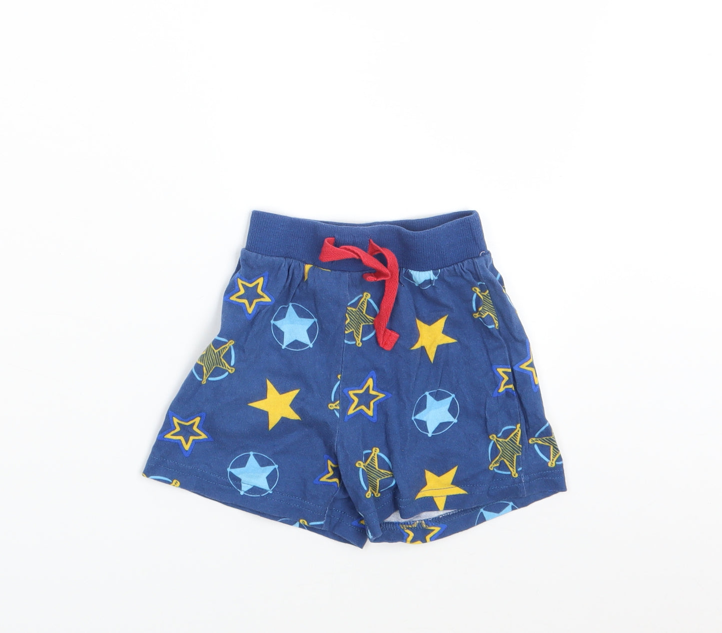 TU Boys Blue    Sleep Shorts Size 18-24 Months  - toy story