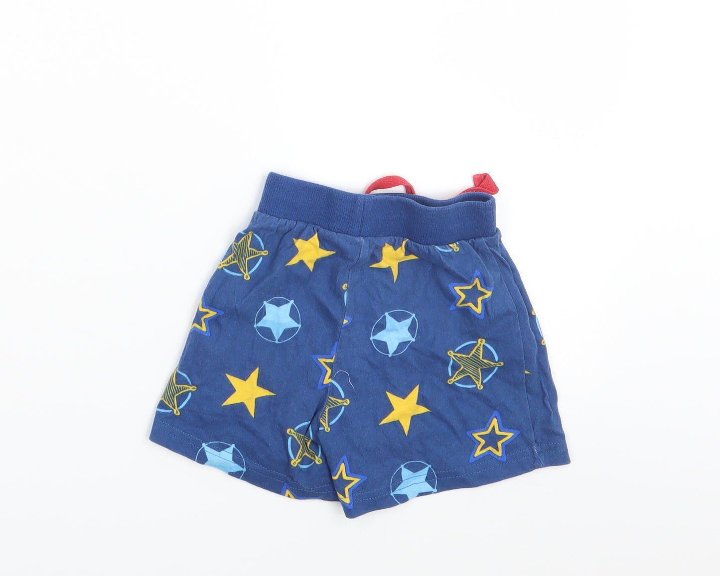 TU Boys Blue    Sleep Shorts Size 18-24 Months  - toy story
