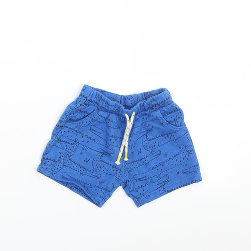 FRED & FLO Boys Blue    Trousers Size 12-18 Months  - crocodile shorts