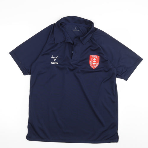 Preworn Mens Blue   Basic Polo Size S  - Hull kingston rovers