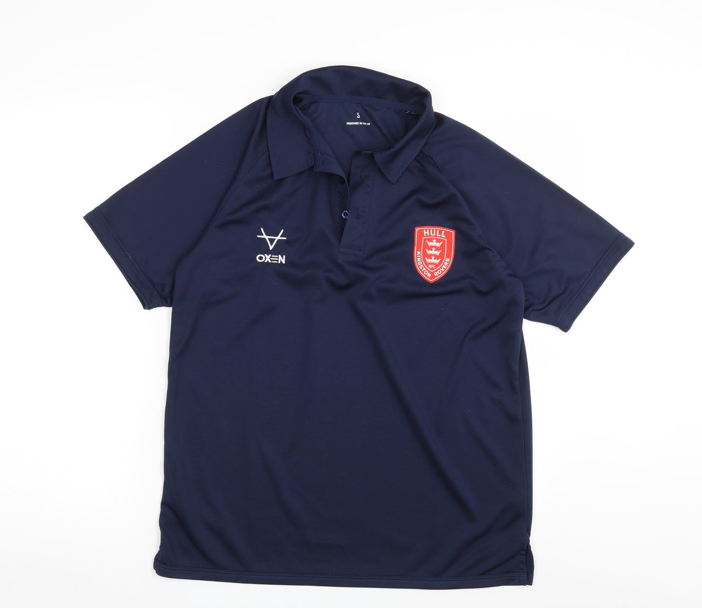 Preworn Mens Blue   Basic Polo Size S  - Hull kingston rovers